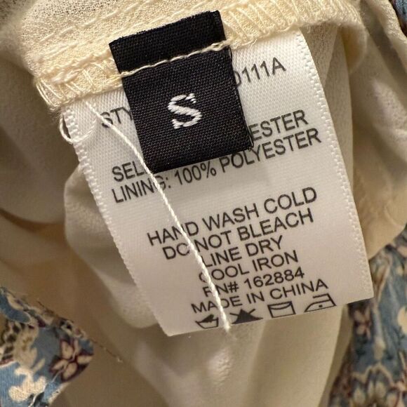 Stylebygg Patchwork Dress long sleeve size Small - Picture 5 of 7